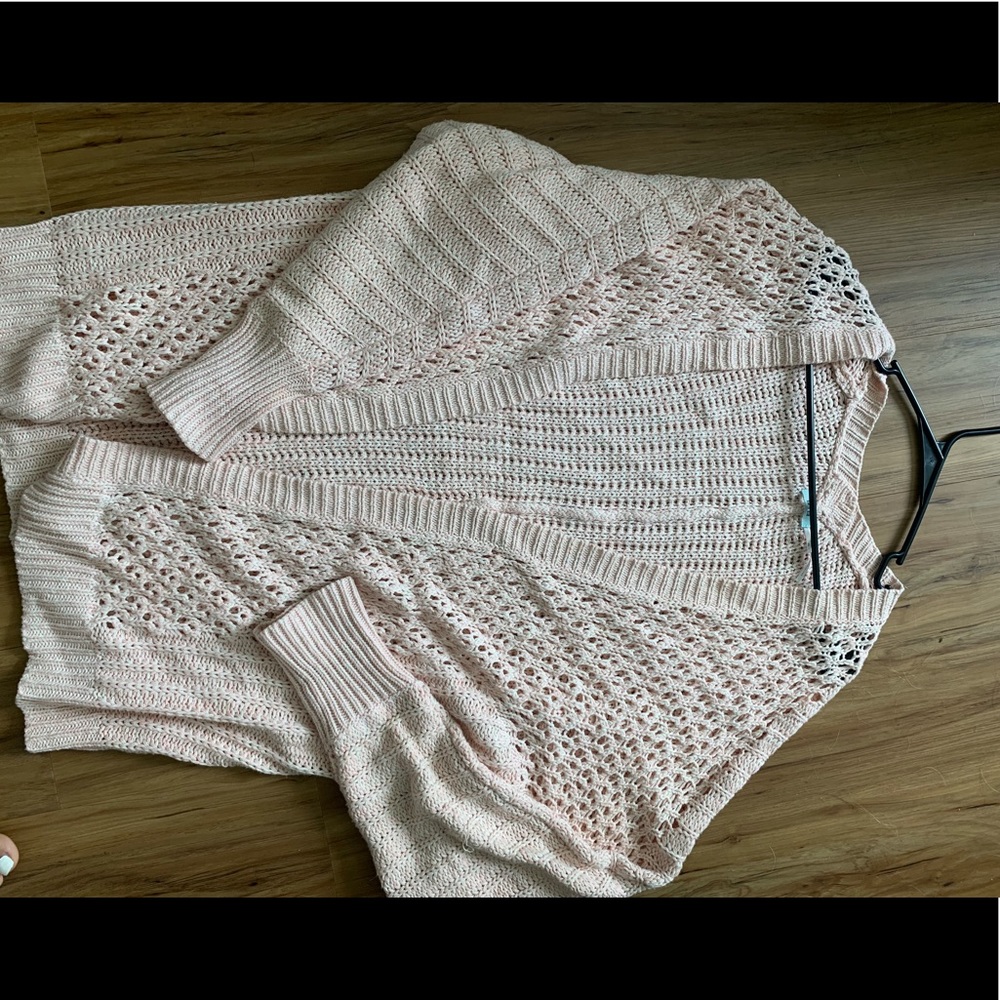 Urban outfitters oversized pink sweater XS